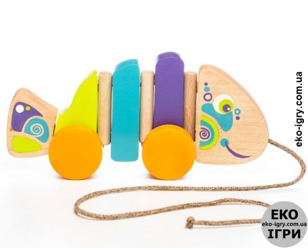 Дерев'яна іграшка 13630 ЛЕВЕНЯ УКРАЇНА