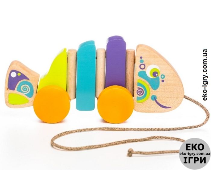 Дерев'яна іграшка 13630 ЛЕВЕНЯ УКРАЇНА