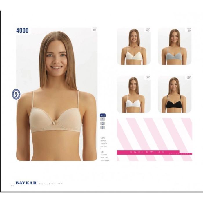Бюстгалтер 4000BU BAYKAR ТУРЦІЯ