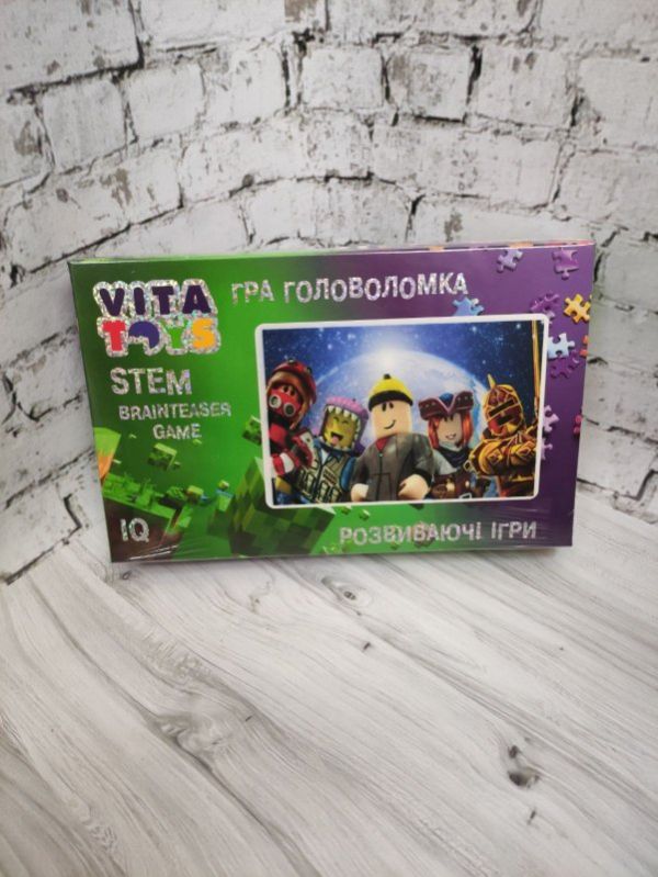 Картонні пазли VTP0011 VITA TOYS УКРАЇНА